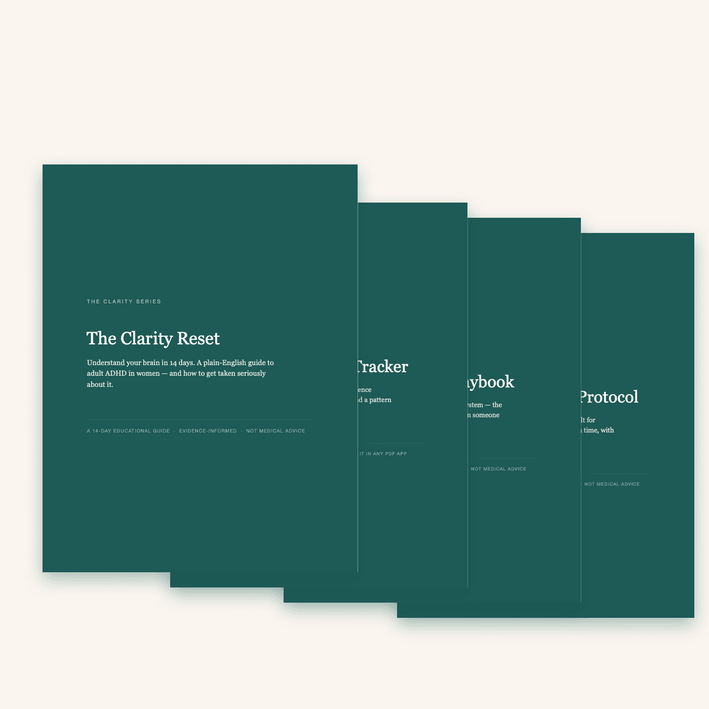 The Clarity Reset — four-PDF bundle