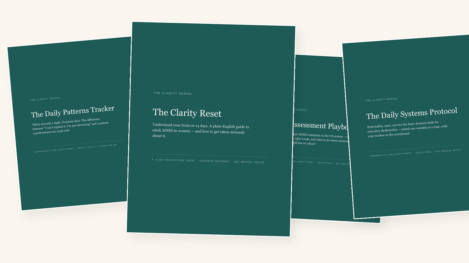 The Clarity Reset — four-PDF bundle